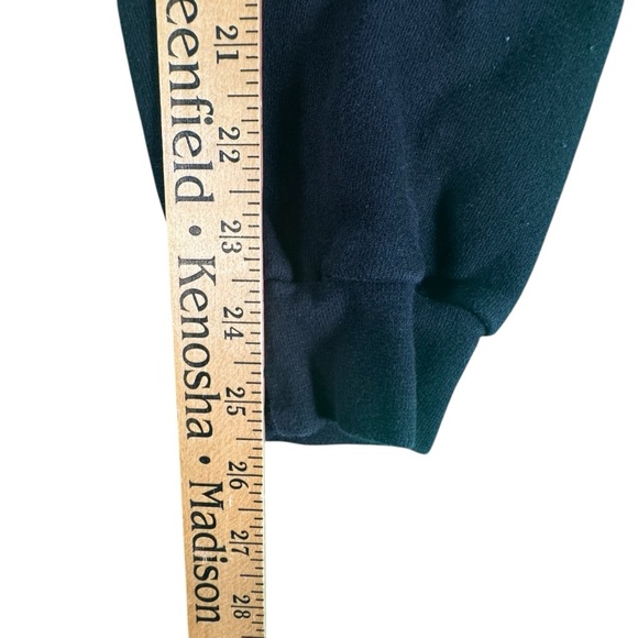 BSN Sports Womens Fleece Jogger Sweatpants XS Black Paw Print Logo Drawstring - Picture 11 of 11